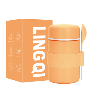 Sáng tạo chất lượng cao thép không gỉ nhiệt thực phẩm <span class=keywords><strong>Jar</strong></span> ấm hơn thực phẩm Flask chân không ăn trưa hộp container - Product Image 1