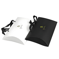 Caja de Regalo de Papel con Contorno Curvo y Diseño Optimizado, Impresión de Logotipo Personalizado, Recuerdo para Ceremonia de Compromiso