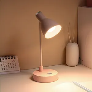 Rechargeable Led Ports Touch Control Table Lamp For Study