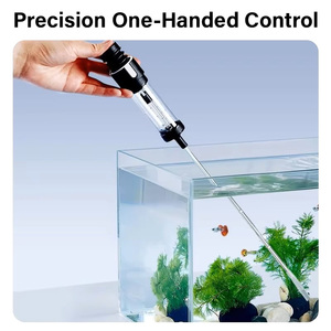 Uniek Ontwerp 4 In 1 <span class=keywords><strong>Aquarium</strong></span> Afvalverzamelaar Voor Mini-Aquariumaquarium Klein Grindvacuüm Voor Riftank - Product Image 3