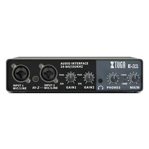 Xtuga E-22 Soundcard Thay Đổi Giọng Nói Thiết Bị Âm Nhạc Khác Điện Tử Tiêu Dùng Cho Livestream