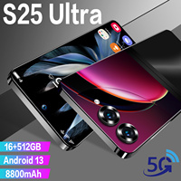 S25 Ultra 16GB+512GB Octa-Core HD Robustes Smartphone für Studium und Büro mit 8000mAh Akku für Südamerika B2B Studenten 5G CDMA LTE Französisch Gesichtserkennung