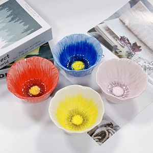 Platos y Tazones de Porcelana con Diseño Floral, Vajilla Personalizada Reutilizable, Apta para Lavavajillas y Microondas, Juego de 2 Piezas para Fiestas - Product Image 4
