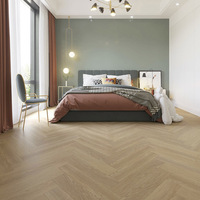 Plancher flottant chinois 8mm 12mm AC5 HDF 880 TSR 5% Texture en relief profond Plancher stratifié en bois à clipser pour salon