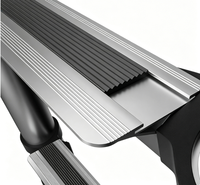 Échelle télescopique pliable multifonction en aluminium pour toit de voiture, facile à ranger, compacte, à prix réduit
