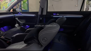 Actualización blanca 64 colores iluminación Interior del coche Kit de luz ambiental del coche para Volkswagen Golf7 VW Magotan <span class=keywords><strong>Tiguan</strong></span> Touareg luz ambiental - Product Image 5