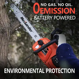 40V Lithium Battery Garden Power Tools Wood Cutting Cordless Electric Chainsaw Machines Chain Saw