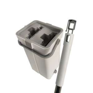 <span class=keywords><strong>Russe</strong></span> nouvelle haute qualité 360 degrés rotatif Double face pince fixe en caoutchouc raclette vadrouille plate avec ensemble de seau - Product Image 1