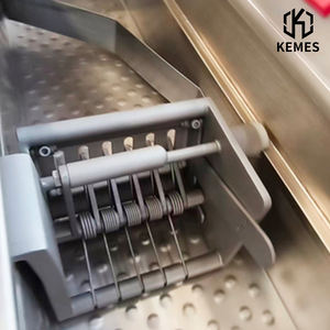 Trancheuse à viande avec bande transporteuse, machine à découper la viande fraîche et congelée pour le bœuf, le porc, le bacon, le steak, transformation de la viande - Product Image 4