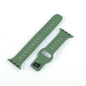 Correa Deportiva de Silicona Elástica de Color Puro para Reloj <span class=keywords><strong>Apple</strong></span> <span class=keywords><strong>Watch</strong></span> 7 8 9 10 11 SE 2 para Iwatch 46mm - Product Image 1