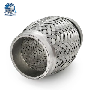Pipa Fleksibel Knalpot Universal Dengan Anyaman Ganda/interlock/nipple/anyaman jala/flensa - Product Image 2