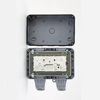 Prise extérieure étanche protection EU Box IP66 interrupteur salle de bain mur anti-éclaboussures douilles anti-tempête