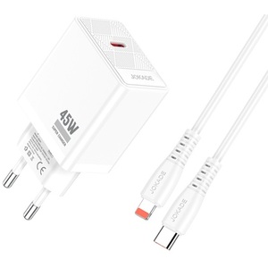 Chargeur rapide Jokade 45W avec câble USB-C pour téléphone, tablette et ordinateur portable - Product Image 1