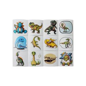 Bonitas hojas de pegatinas de papel autoadhesivas para niños - Product Image 2