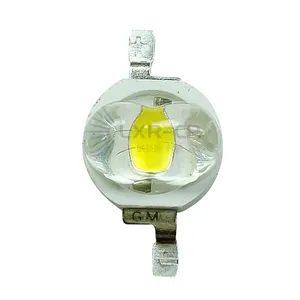 OEM Custom LED Warm/cold/pure White 6500k White Light High Power Lamp Bead 1w 3w 120Lm Lumileds