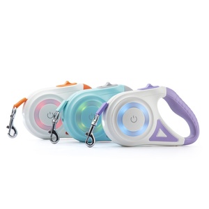 สายจูงสัตว์เลี้ยงแบบยืดหดได้ ไฟ LED  แข็งแรง ทนทาน ใช้งานสะดวก ป้องกันการพันกัน - Product Image 1