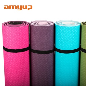 Amyup 2019 <span class=keywords><strong>de</strong></span> <span class=keywords><strong>om</strong></span> yoga mat con la alineación <span class=keywords><strong>de</strong></span> las líneas - Product Image 2