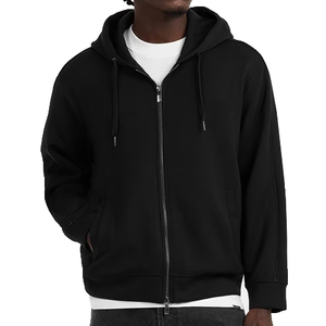 Sweat à capuche classique pour homme en coton pur de haute qualité, motif logo personnalisé, sweat à capuche pour homme - Product Image 3