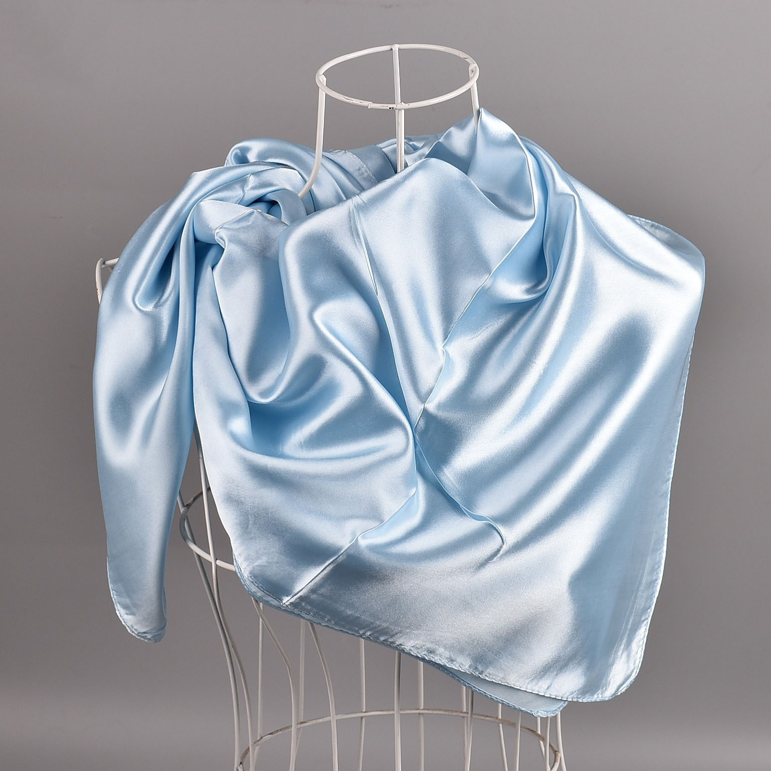 100% шелковый тканевый квадратный шарф 45 см шарфы для модных девушек