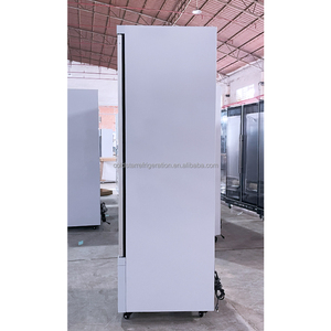 Refrigerador frío Pantalla de refrescos Refrigerador Puerta de vidrio simple Refrigerador vertical Refrigerador de bebidas de supermercado - Product Image 4