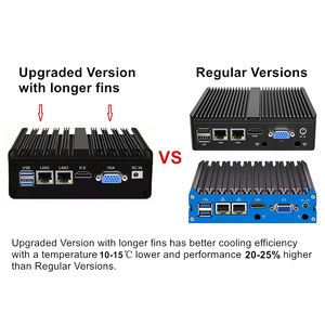 Topton Dual LAN <b>Fanless</b> <b>Mini</b> <b>PC</b> Intel Core i5 5200U i3 5005U Celeron J1900 N2840 6xUSB Industrial Embedded Computer Home Server - Product Image 6
