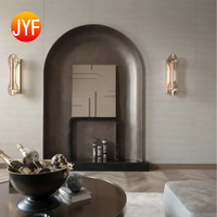 Chimenea de Gas de Acero Inoxidable Personalizada EL402 para Proyectos de Hoteles y Villas Residenciales de Alta Gama