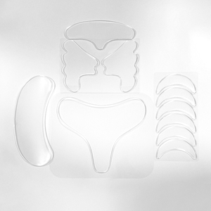 Tùy Chỉnh 11 Pcs Tái Sử Dụng Silicone Điều Dưỡng Miếng Đệm Mắt Trán Cổ Ngực Nếp Nhăn Các Bản Vá Lỗi Với Tinh Chất Hoa Oải Hương - Product Image 4