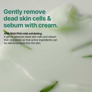 Some By Mi Aha Bha Pha 30 Days Miracle Cream 60G Crème exfoliante pour le visage à la Centella Asiatica pour peaux sensibles - Product Image 3