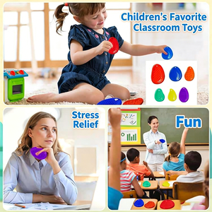 Fidgets en vrac pour besoins spéciaux, idéaux pour les récompenses en classe, les remplissages de sacs de voyage pour bébés, les jouets de voyage, les cadeaux et les fêtes - Product Image 2