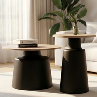 Table basse en bois tendance pour salon, style industriel, écologique, mobilier de maison créatif et mignon