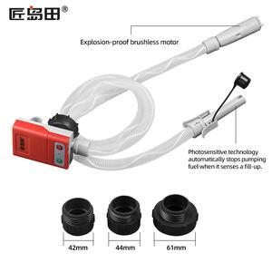 ミニ単3電池4本駆動 OEM 燃料移送ポンプ 流量2.4GPM 低圧 車両のオイル移送用 ディーゼル ガソリン対応 1年保証 - Product Image 3