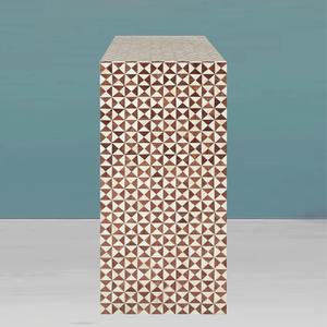 Mesa de Centro de Diseño con Incrustaciones de Hueso, Mesa Tradicional Hecha a Mano con Incrustaciones Artísticas a Precio de Mayoreo - Product Image 2