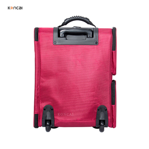 Borsa cosmetica per il <span class=keywords><strong>trucco</strong></span> da viaggio con trolley in Nylon durevole classico personalizzato e professionale KONCAI FAMA - Product Image 4
