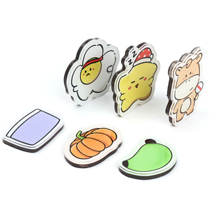 Magnete <span class=keywords><strong>per</strong></span> <span class=keywords><strong>Frigorifero</strong></span> in Acrilico Creativo e Carino, Decorazione Magnetica in Plastica con Personaggi Cartoon - Product Image 5