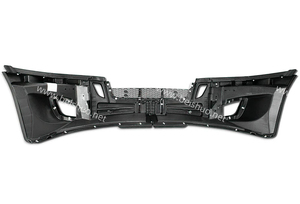 Pare-chocs complet noir BS-FR-202G, en plastique PP, avec trou pour feux antibrouillard pour Freightliner Cascadia 2018+ - Product Image 6