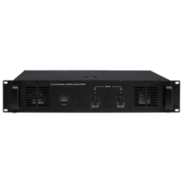 Two Channel 2*350W PA Power Amplifier, 2 Channel Independent Inputs and Volume Control, 70V/100V/4ohms.