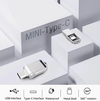 USB Flash Drive tipe-c 3.0 logam, USB Disk kecepatan tinggi dengan harga grosir pabrik