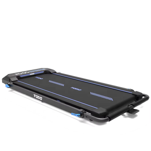 台式跑步机下可折叠电动步行垫，带发光二极管屏幕腕带遥控器，适合家庭健身房健身 - Product Image 3