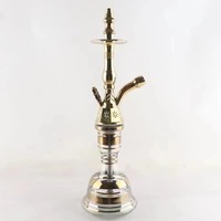 Vente en gros narguilé lounge verre fantaisie narguilé shesha shisha en acier inoxydable hokah shisha narguilé égyptien