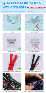 بيجامة أطفال من الخيزران من القطن العضوي OEM ، مجموعة من قطعتين ، رومبير بأكمام طويلة وسحاب سادة ، ملابس أطفال بالجملة - Product Image 6