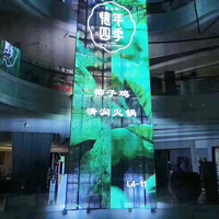 Prix bon marché d'usine Personnaliser l'écran d'affichage Led haute luminosité Transparent Prix bon marché Écran d'affichage Led Transparent