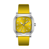 Montres unisexes de luxe à quartz, tendance, ovales, avec cristal saphir, étanches 50M, très vendues
