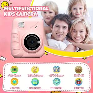 Cámara de Video Digital de Impresión Instantánea para Niños, Regalos de Cumpleaños para Niños Pequeños, Sin Tinta y de Material Plástico, Sensor de Imagen CMOS - Product Image 2