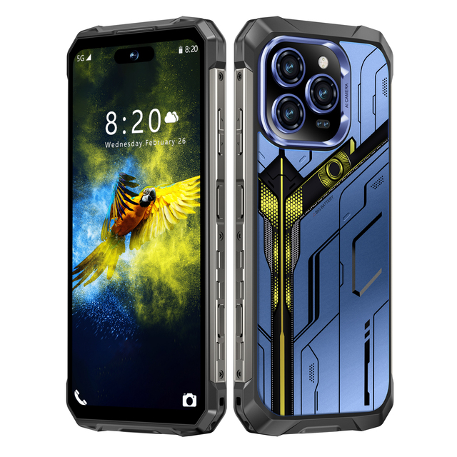 New hot selling X16 ultra rugged phone with 7.2-inch FHD+16+1TB 108MP 10000mAh dual SIM Android rugged phone NFC