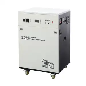 Accu Aangedreven Omvormer Generator 5kva 5000 W 5000 Watt 5kw Draagbare Zonne-Energie Generator Omvormer
