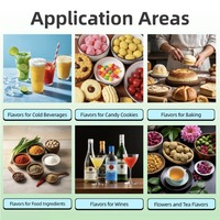 Arôme alimentaire énergétique soluble dans l'eau et l'huile, parfum fruité pour boissons fonctionnelles et shots, avec une durée de conservation de 3 ans