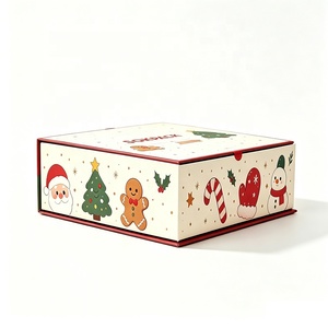 Custom Santa Squishy Children Advent Calendar Gift <b>Box</b> 24 Days Toy Countdown Blind <b>Box</b> Rigid Cardboard <b>Box</b> for Kids <b>Christmas</b> - Product Image 4