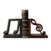 OEM Kreatif Modern Furnitur Ruang Tamu Resin Musik Lirik Bookends Dekorasi Rumah Musik Mencatat Bookend - Product Image 2
