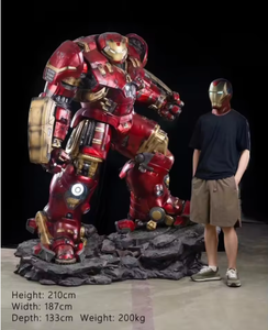 Statue grandeur nature personnalisée de super-héros Marvel 1/2 Mk44 <span class=keywords><strong>Hulkbuster</strong></span> pour collection - Product Image 1
