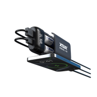 Boîtier de batterie externe portable XTAR OEM PB2SL V2 à chargement rapide QC3.0 et PD3.0 pour piles 18650, avec port USB-C, pour montage DIY